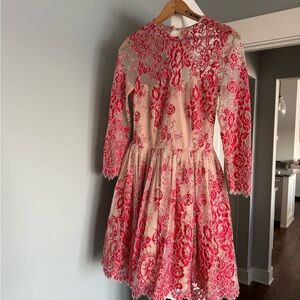 Gorgeous Alexis delicate lace dress